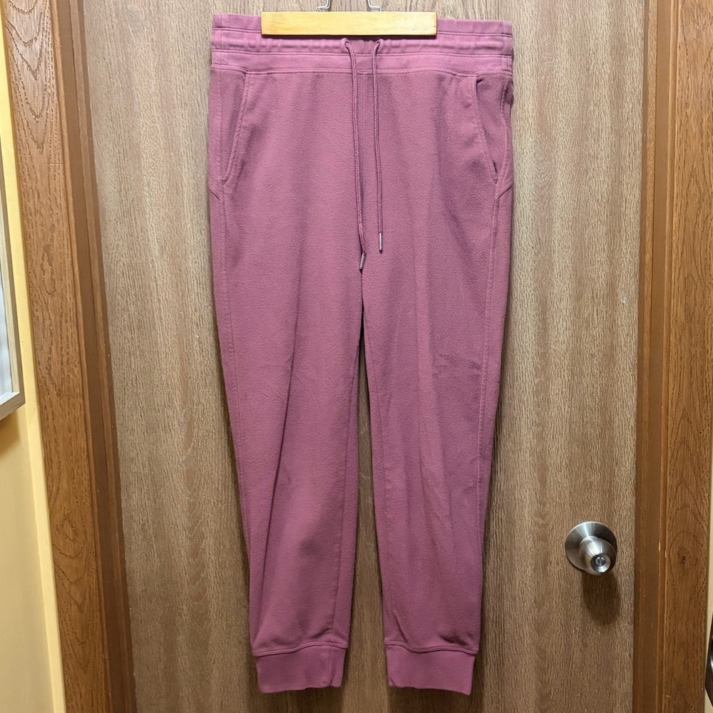Athleta Microfleece Balance joggers, size M